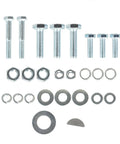 Hardware components for 10 Feet Marine Steering Cable Kit With 3/4 Shaft And 12.4 Inch Wheel Replaces SS13710 for boats.