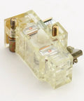Built Tough And Dead Simple To Install This Model 9001KA5 Contact Block with a clear housing, designed for heavy duty switch panels.