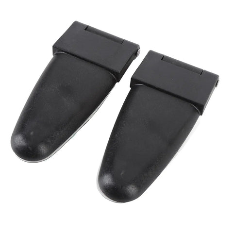 Rear Glass Door Hinges Kit For LEER 100XL And 100LE Truck Cap 2 Hole Design Direct Fit OEM 103528 Replacement Plastic Hinge