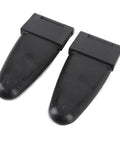 Door Hinges Replacement Kit For LEER Truck Cap 100XL 100LE Plastic Glass Rear Hinge Set, black durable plastic hinges