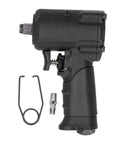 1/2 Inch Air Impact Wrench Packing Serious Torque For Quick Bolt Removal Lightweight Ergonomic Handle, with accessories.