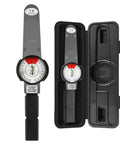 Dial Indicator Torque Wrench With One Half Inch Drive 0-100 Nm Range High Precision Torque Meter 3 Percent Accuracy Pro Grade Tool case