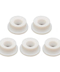 Grab This Pack Of 5 Insulators For Your TIG Torch To Keep Things Cool And Reliable On The Job Site With Fits For WP9 WP20 Or WP25 Welding Guns And More - white insulators set.