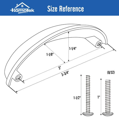 Diagram of Six Pack Drawer Cup Pulls For Cabinets And Dressers In Oil Rubbed Bronze 3 Inch Hole Centers Durable Zinc Alloy Furniture Hardware Handles