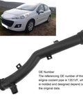 Water Coolant Hose Engine Curved Radiator Flange Pipe PP Material OE 1351VF beside a compatible car model