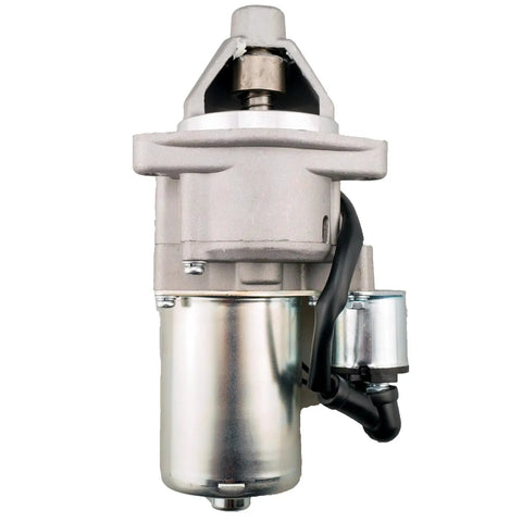Front view of Electric Starter Motor For Predator 9500 Watt Inverter Generator 57080 59188 Replacement With Solenoid Included No Mods Needed