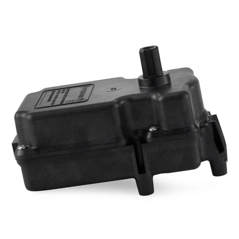 CVA-24T valve actuator, 24V AC, black plastic housing with 180-degree rotation shaft