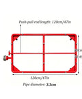 Heavy Duty EV Battery Cooling Extinguisher With Steel Push Pull Rod For Lithium Pack Fire Suppression At Charging Stations and Fuel Pumps. 120cm rod.