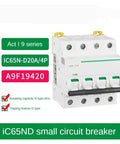 High Performance Air Switch Circuit Breaker For Modern Home Grid With No Joke Thermal Cut Off And Easy Flip Operation made with 4 poles.