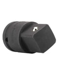 3/4 Inch Female To 1 Inch Male Impact Drive Adapter With Steel Ball Chrome Molybdenum Steel, angled view