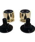 Built Tough Heavy Duty Aluminum Welding Hood Fasteners Set With Silicone Washer For Non Slip Flip Hood Replacement Parts 1 Pair Durable Screws