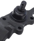 Close-up of front lower ball joint for Toyota 4Runner Tundra Sequoia 1996 through 2002 replacement kit 2 pack bolt on easy install durable