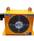 Beefed-Up Hydraulic Air Cooler And Oil Radiator For Efficient Oil Cooling, Heavy-duty metal case with protective fan grille
