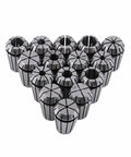 15 Piece Spring Collet Set For CNC Milling Lathe Workholding Er20 Size shown in triangular formation