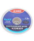 Pro Grade Desoldering Wire Solder Wick For Electronics Fast Heat Conduction Copper Wick For PCB Boards 1.5m Length 4mm Width 1mm Thickness