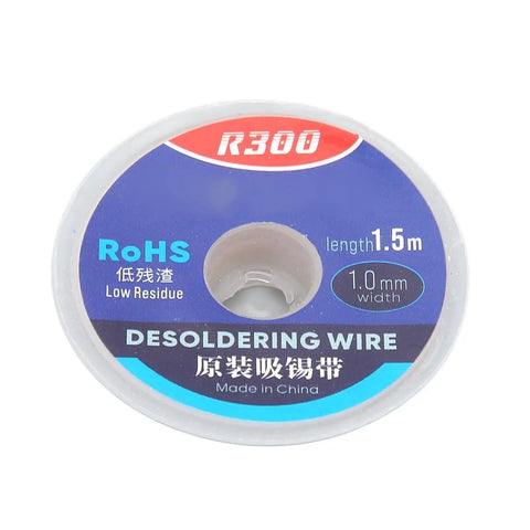 Pro Grade Desoldering Wire Solder Wick For Electronics Fast Heat Conduction Copper Wick For PCB Boards 1.5m Length 4mm Width 1mm Thickness