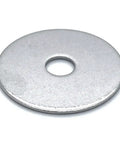 50 Pack Fender Washers For DIY Metal Fastening With Three Sixteenth Inch Inner Diameter, Three Quarters Inch Outer Diameter, One Thirty Second Inch Thick, 304 Stainless Steel, Rust Resistant, Heavy Duty Hardware Supply