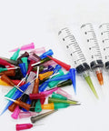 Three 10cc Syringe SMT SMD PCB Solder Flux Paste Adhesive Glue Liquid Dispenser Set With Needle Caps For Pro Grade Flux Application