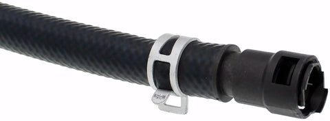 Close-up of Engine Heater Hose Assembly With Durable Aluminum Y Connectors, Built Tough OE Style Replacement For Select Cadillac Chevrolet GMC Models