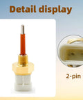 Low Coolant Level Sensor Replacement For Trucks 1999 2015 Detroit Diesel Series 60 Engines With 2 Pin Connector detail view