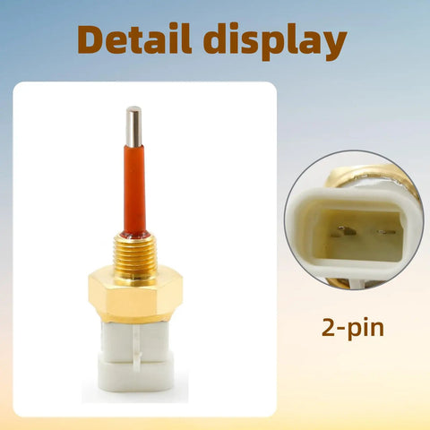 Low Coolant Level Sensor Replacement For Trucks 1999 2015 Detroit Diesel Series 60 Engines With 2 Pin Connector detail view
