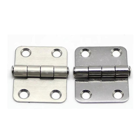 Heavy Duty Stainless Steel Hinge Distribution Box For Cabinet Doors Load Bearing Foldable 1 Piece 304 Brushed Finish hinges