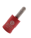 Diamond Mortar Raking Bit for Tuck Pointing and Masonry Brick Removal 5/16 x 1 Inch 8 x 25 mm Diamond Grit 40/45 Vacuum Brazed
