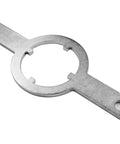 21366 Spanner Wrench Pro Grade Fits Kenmore And Whirlpool Washer HD Tub Nut TB123A For Tub Nut Replacement, Drain Pump Service, And DIY Washer Repairs, steel wrench