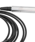 Liquid Level Transmitter Water Sensor With 4 To 20 mA Output 12 To 36 V DC Power Supply T3000 Accurate Depth Measurement 0 To 3 Meters For Chemical Industry Power Plants And Water Supply Systems, stainless steel probe with black cable