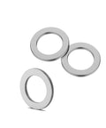 Close-up of Two Pack AXK4060 2AS Thrust Needle Roller Bearings with washers, 40mm bore, 60mm OD, ideal for heavy-duty machinery use.
