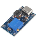 Type C DC DC Boost Module With MT3608 Adjustable Step Up Converter Delivers 2A Output From 2V To 24V Input And 5V 9V 12V 28V Output