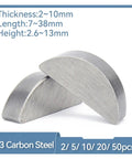 Carbon Steel Half Round Key Fits Tight Handles Heavy Torque Pressure Rust Proof Precision Stops Gear Slippage Stable Power Transmission Secure Shaft Connections Kill Play Rock Solid Reliability Never Fails Without Getting Flaky Or Breaking Down. A3 carbon steel half round key, 2-10mm thick