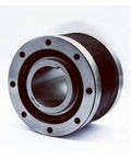 Heavy Duty One Way Overrunning Clutch With Wedge Type Backstop Hub For Textile And Industrial Machinery, steel and rubber construction.