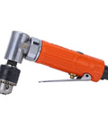 Professional Grade Right Angle Air Die Grinder Running 25000 Rpm For Fast Grinding And Polishing Tasks Boasts Smooth Ball Bearing Build And Complete Pneumatic Tool Kit, featuring an angled design and durable materials.