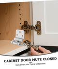 silent self-closing cabinet hinges installation, durable hardware