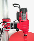 Tough As Nails 25 Inch Concrete Core Drill With 5000W Two Speed Diamond Coring Rig showing motor and control features.