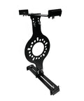 Black steel Wheel Fitment Simulator Tool Precisely Gauges Tire And Rim Dimensions For Bulletproof Clearance Checks mockup gauge.