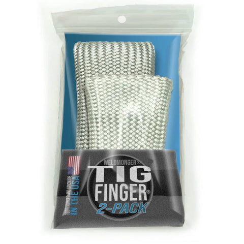 Tig Finger Heat Shield Pack Of 2 For Long Welds No Burn Fingers Pocket Size Durable Shield in packaging