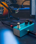 Beefy Crunch Distortion Guitar Effects Pedal Mini Single Type DC 9V True Bypass With Noise Reduction shown on stage setup