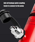 Heavy Duty Hydraulic Jack Kit With Manual Pump And Auto Retraction 10 Ton Lift Capacity 2 Inch Stroke garage-ready quick coupling