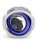 1/4 Inch Drive Gimbal Ratchet With 72-Tooth Mechanism, Five-Degree Swing Arc, Anodized Aluminum Finish, Pro Grade Hand Tool