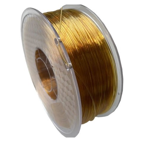 Top Shelf Amber PEI Polyetherimide 3D Printer Filament 1.75mm Spool Rock Solid High Strength Heat Resistant Engineering Plastic Built Different For Pro Builds One Kilogram