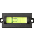 Compact for spirit Level 2.3 Inch for mini Bubble Leveler with a black plastic frame and visible bubble vial