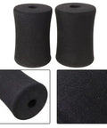 2 Pack Sponge Foam Foot Pad Roller Replacement For Leg Extension And Curl Machines High Density Cushioned Pads