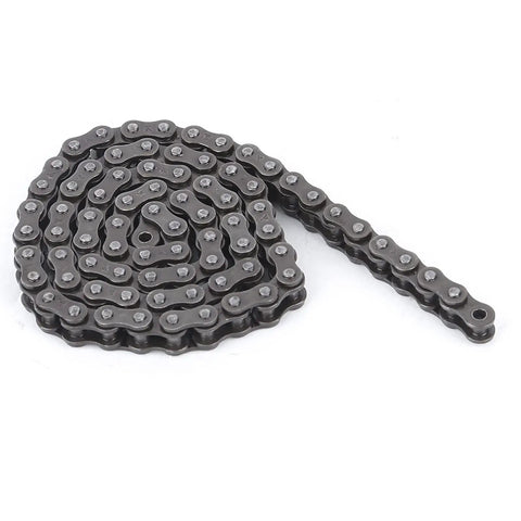Heavy Duty Carbon Steel Roller Chain Half Meter Length coiled, ideal for DIY Robotics Projects and TETRIX FTC FRC Builds.
