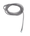 Bad To The Bone Manganese Steel Drill Powered Snake Auger coiled cable for clearing tough clogs in drains and pipes.