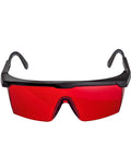 Professional Impact Resistant Red Laser Viewing Glasses That Slay Harsh Glare And Deliver Hella Dead Nuts Alignment On Demanding Job Sites Perfectly Compatible With GRL Series Measuring Tools front view