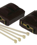 Premium Black Urethane Motor Mount Kit Built Tough With Solid Steel Cores For Sweet Street Handling And Rock Solid Competition Ride Made Right Here In The Usa, includes two motor mounts and zip ties