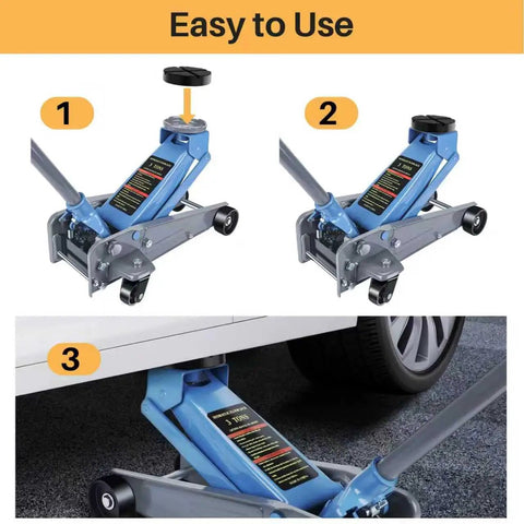 Heavy Duty Rubber Floor Jack Pad For Pinch Weld Frame Rail Protecting Your Car Frame During Lifts With No Slip Grip And Slip Resistant