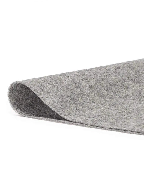 F-7 Industrial Felt With Adhesive Backing Heavy Duty Wool Blend Pressed Felt 72 Inch Wide 3 Foot Long One Quarter Inch Thick SAE Spec
